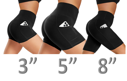 Let's Go Biker Shorts in 3 Lengths
