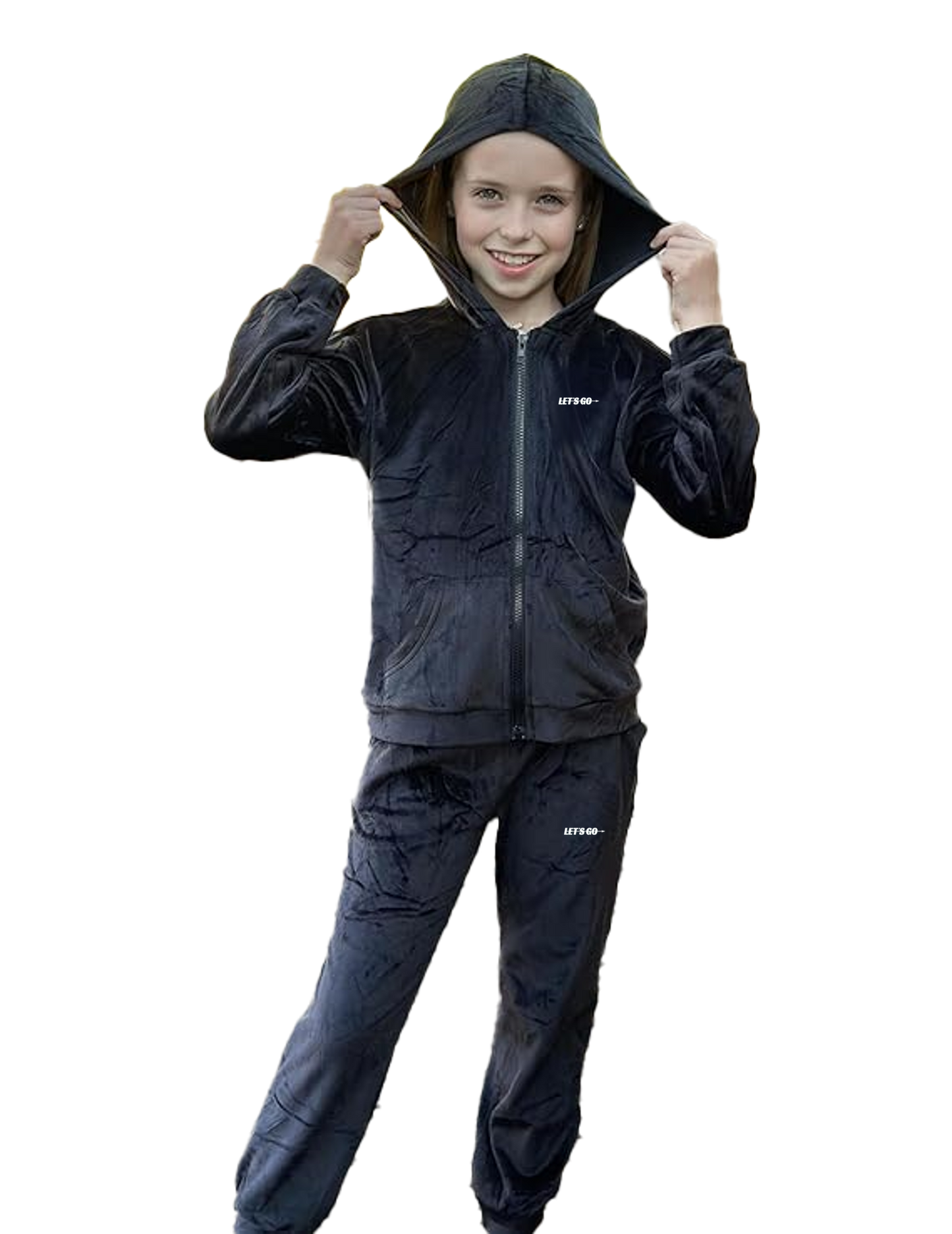 Girl's 2-Piece Tracksuit