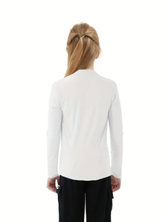 Girls' Long Sleeve Compression Shirt