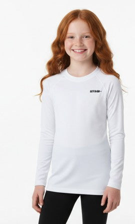 Girls' Long Sleeve Compression Shirt